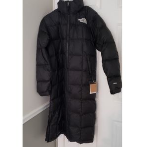 The North Face Black Unisex Lhotse Duster Coat Size Medium NWT